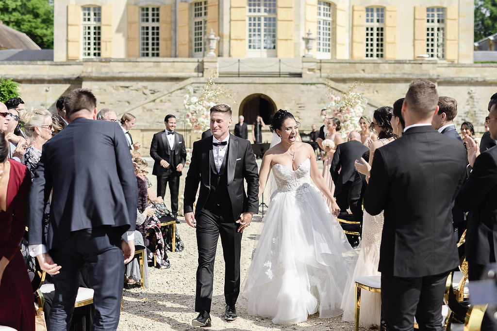 chateau willette wedding france couple