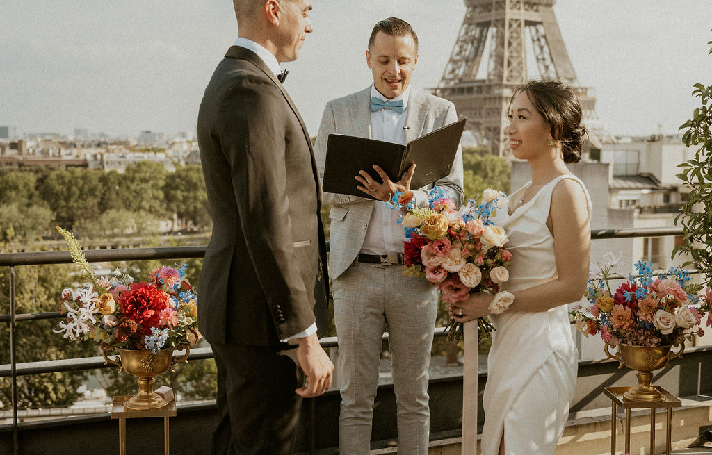 Dream Paris Wedding at the Shangri La Hôtel